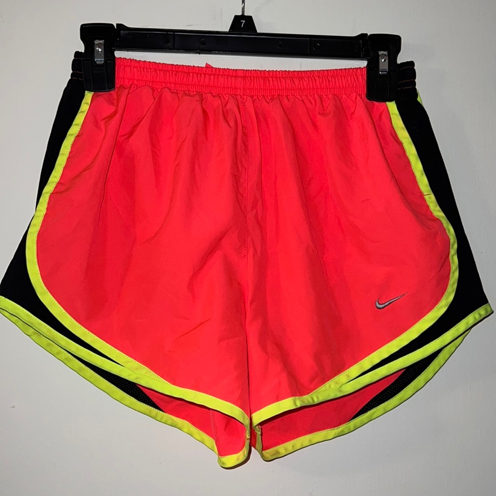 Neon Nike shorts